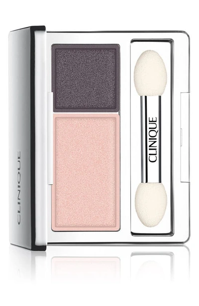 Shop Clinique All About Shadow Duo Eyeshadow In Uptown Downtown