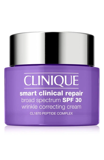 Shop Clinique Smart Clinical Repair Broad Spectrum Spf 30 Wrinkle Correcting Face Cream, 1.7 oz