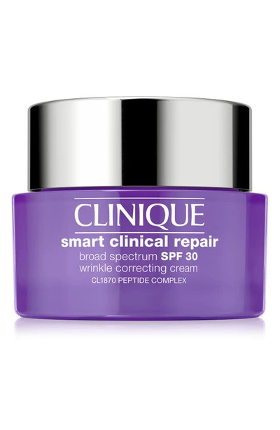 Shop Clinique Smart Clinical Repair Broad Spectrum Spf 30 Wrinkle Correcting Face Cream, 1.7 oz