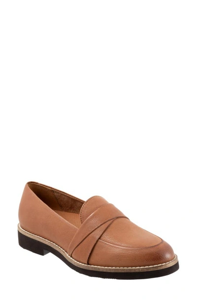 Shop Softwalk Walsh Loafer In Luggage