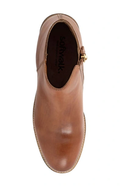 Softwalk Rocklin 2.0 Bootie In Cognac
