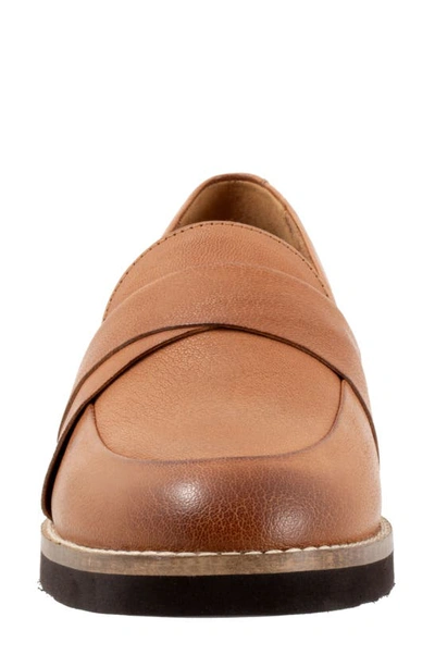 Shop Softwalk Walsh Loafer In Luggage