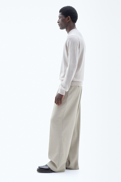 Filippa K Merino Sweater In Beige