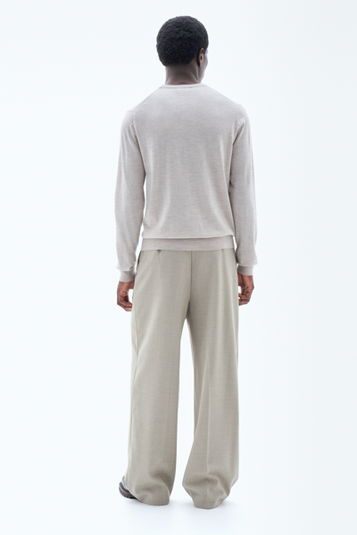 Shop Filippa K Merino Sweater In Beige