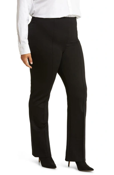 Lyssé Plus Size Elysse Ponte Pants In Black