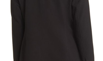 Anne Klein One Button Jacket In Anne Black