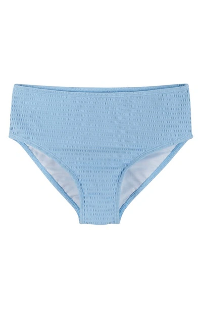 Shop Andy & Evan Kids' Puff Sleeve Two-piece Swimsuit In Light Blue