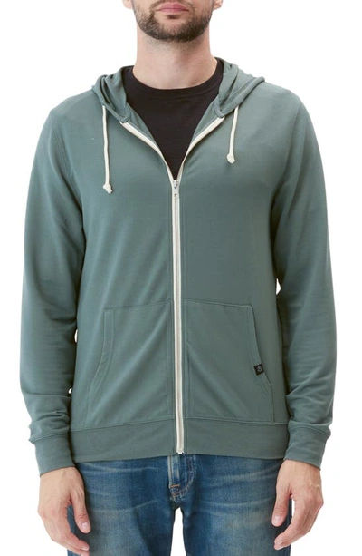 Shop Threads 4 Thought Nathan Terry Zip Hoodie In Seagrass