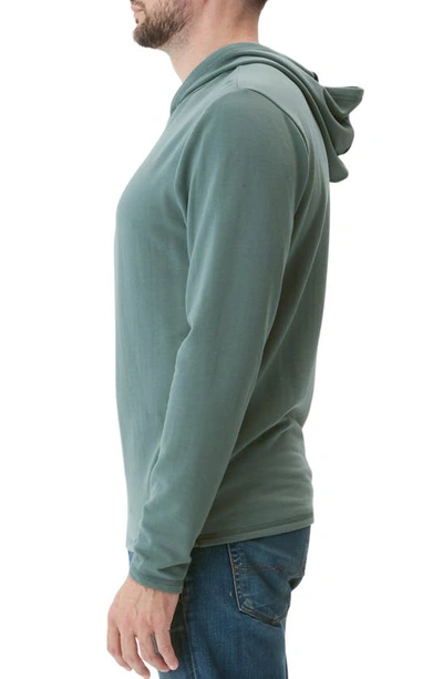 Shop Threads 4 Thought Dex Terry Pullover Hoodie In Seagrass