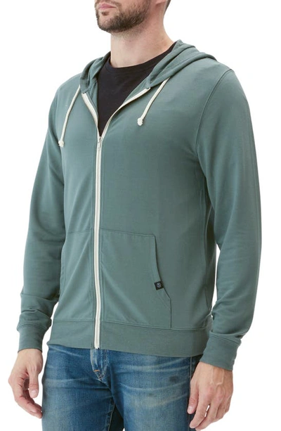 Shop Threads 4 Thought Nathan Terry Zip Hoodie In Seagrass