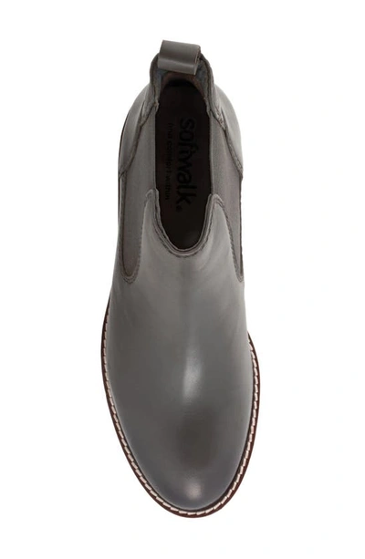 Softwalk Indy Chelsea Boot In Dark Grey