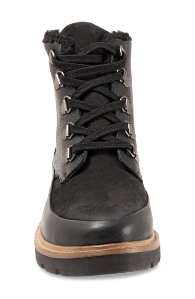 Shop Softwalk Whitney Faux Shearling Lined Boot In Black