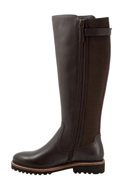 Shop Softwalk Inara Knee High Boot In Dark Brown