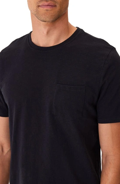 Shop Threads 4 Thought Crewneck Pocket T-shirt In Black
