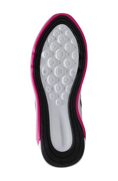 Nike Kidfinity Sneaker In Black/ White/ Laser Fuchsia