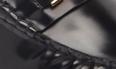 Versace Black Leather Medusa 95 Loafers In 1b00v-black- Gold