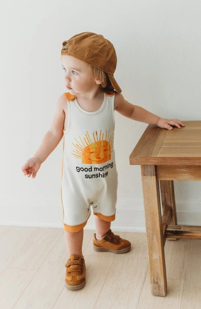 Shop L'ovedbaby X 'the Very Hungry Caterpillar™' Sunny Day Sleeveless Organic Cotton Romper