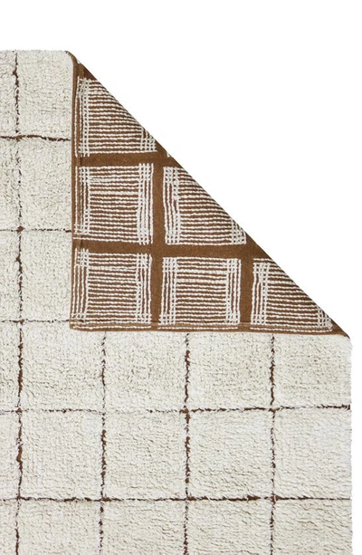 Shop Lorena Canals Mosaic Washable Rug In Natural