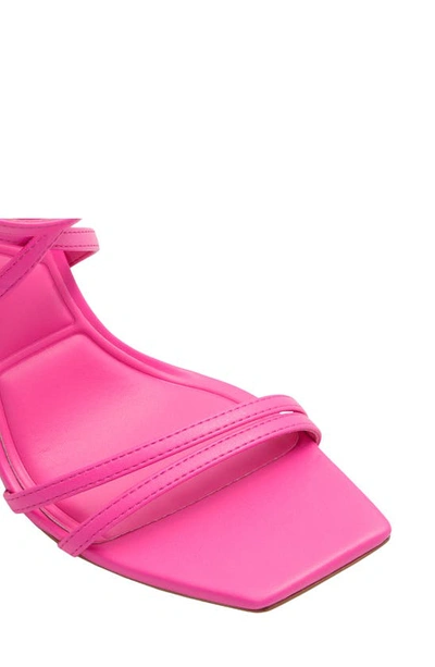 Shop Aldo Phaedra Ankle Wrap Sandal In Bright Pink