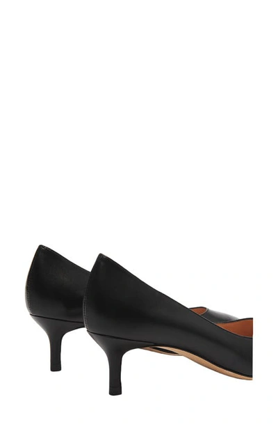 Lk Bennett Audrey Trench Suede Closed Cou In Black