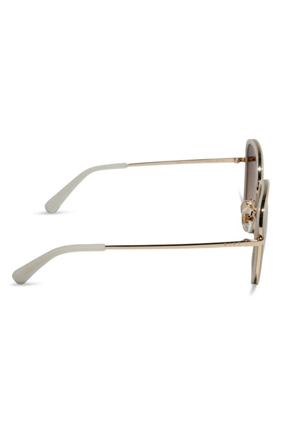 Shop Diff Genevive 57mm Gradient Square Sunglasses In Brown Gradient