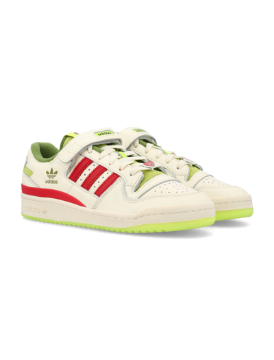 Shop Adidas Originals Forum Low Cl The Grinch In White Red Green