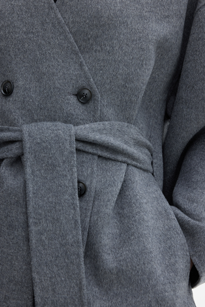 House Of Dagmar Doublé Jacket In Grey Melange
