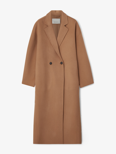 House Of Dagmar Doublé Coat In Camel