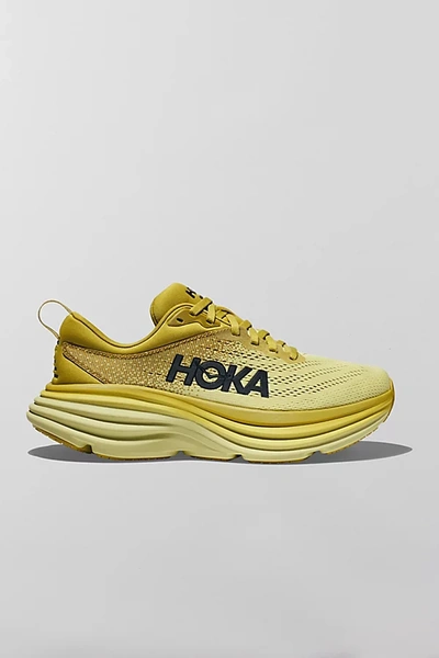 Shop Hoka One One Bondi 8 Running Shoe In Gold At Urban Outfitters