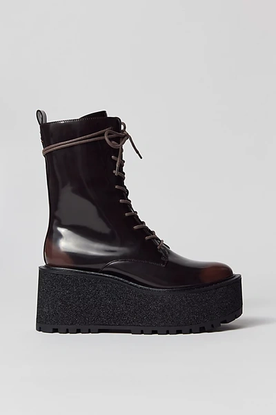 Shop Circus Ny By Sam Edelman Slater Platform Boot In Brown, Women's At Urban Outfitters
