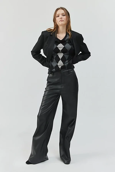Shop Pistola Lana Faux Leather Pant In Black, Women's At Urban Outfitters