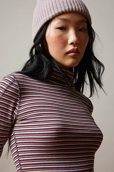 Shop Bdg Sierra Seamed Turtleneck Top In Assorted, Women's At Urban Outfitters