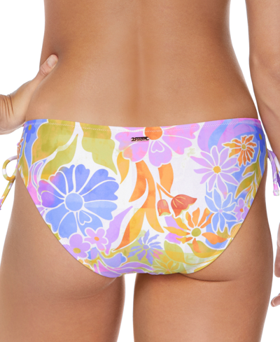 Shop Raisins Juniors' Sweet Side Printed Bikini Bottoms In Multi Color