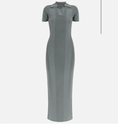 Pre-owned Jacquemus La Robe Maille Long Polo Dress,