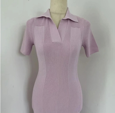 Pre-owned Jacquemus La Robe Maille Long Polo Dress