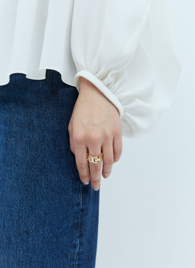 Shop Chloé Marcie Ring In Gold