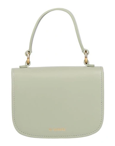 Shop Jil Sander Woman Handbag Sage Green Size - Calfskin