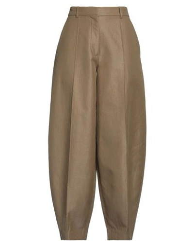 Shop Stella Mccartney Woman Pants Beige Size 6-8 Cotton, Linen