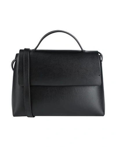 Shop Arket Woman Cross-body Bag Black Size - Leather