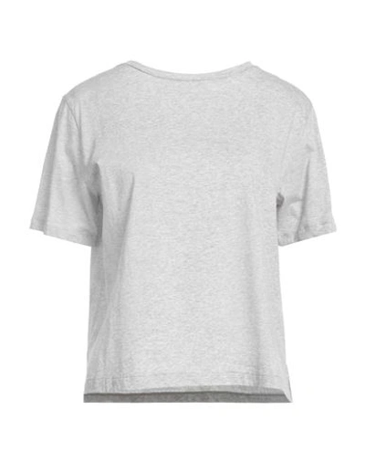 Shop Aragona Woman T-shirt Grey Size 8 Cotton