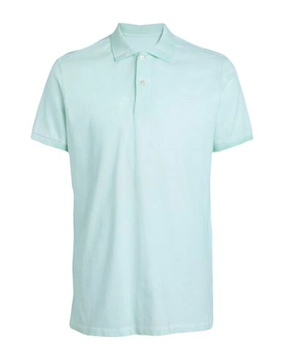 Shop Ploumanac'h Man Polo Shirt Light Green Size Xl Cotton, Elastane