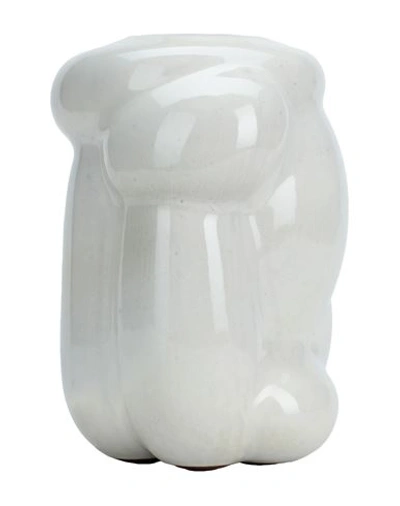 Shop Arket Vase Off White Size - Terracotta