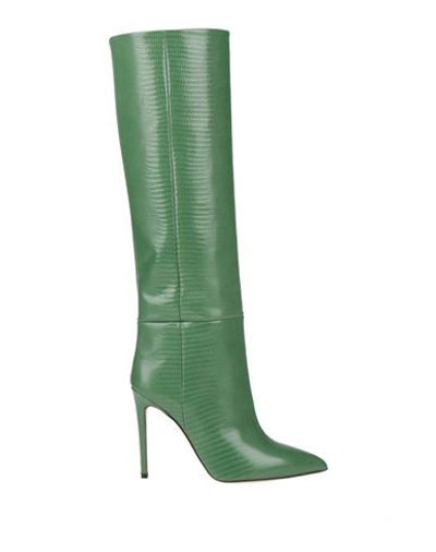 Paris Texas Woman Boot Green Size 6 Soft Leather In Green