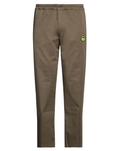 Shop Barrow Man Pants Military Green Size L Cotton, Elastane
