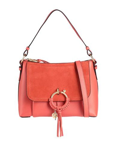 Shop See By Chloé Woman Handbag Rust Size - Cow Leather In Red