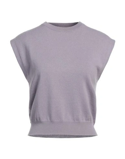Shop Brunello Cucinelli Woman Sweater Light Purple Size Xxl Cashmere