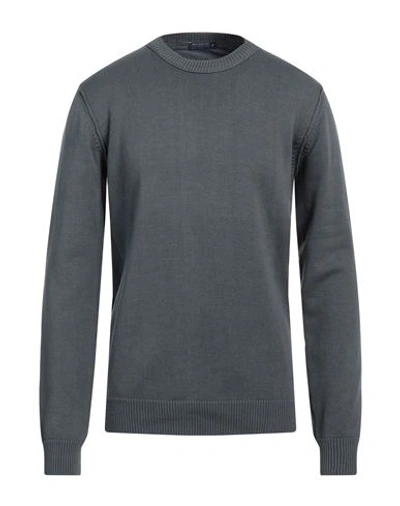 Shop Avignon Man Sweater Grey Size M Cotton