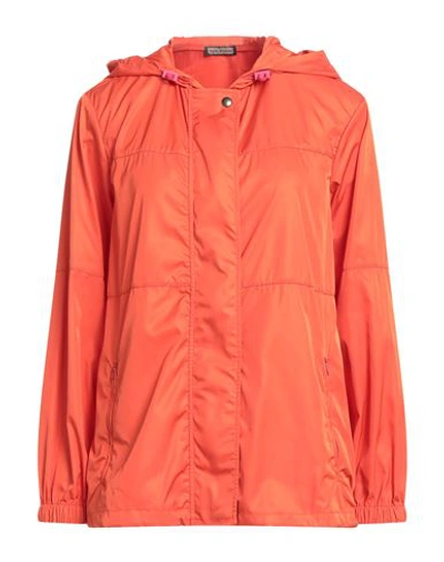 Shop Maliparmi Malìparmi Woman Jacket Orange Size 12 Polyester