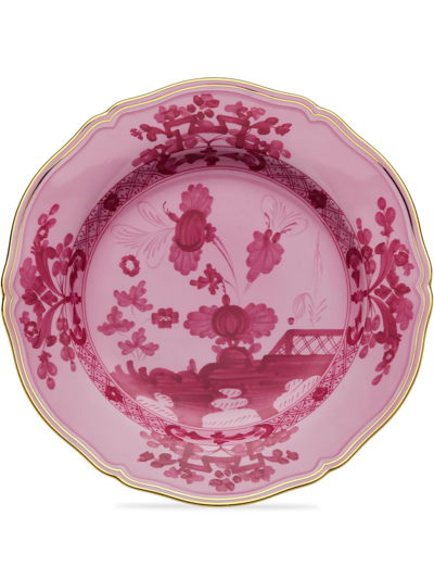 Shop Ginori 1735 Pink Oriente Italiano Porcelain Dessert Plates Set