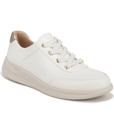 Shop Bzees Times Square Washable Slip-on Sneakers In White Faux Leather
